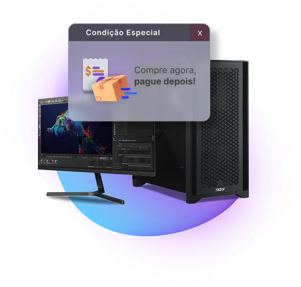 razor compre agora, pague depois