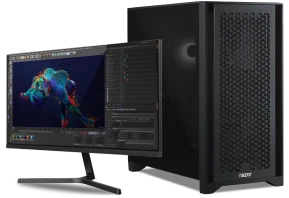computador com cinema-4d